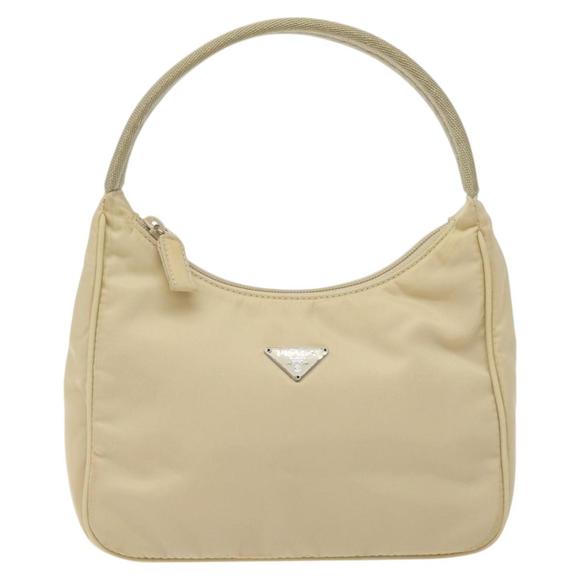 Prada Re-edition Beige NYLON handbag - Picture 1 of 10